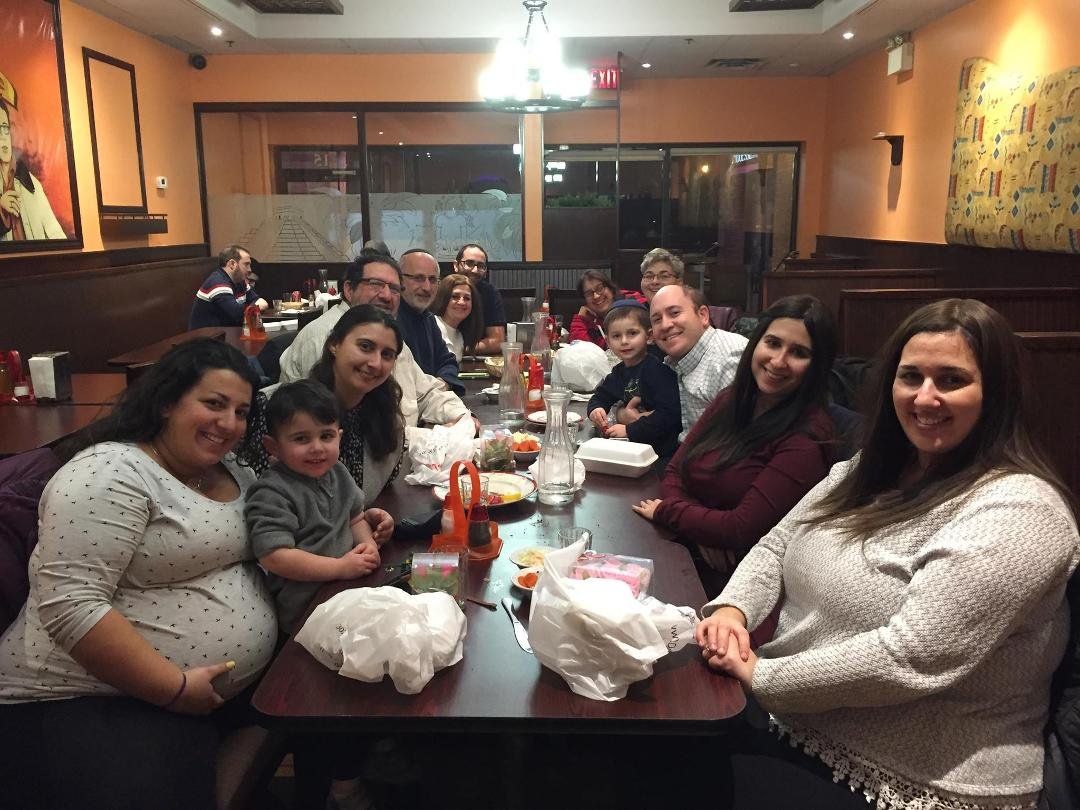 Dr. Laffa with the family