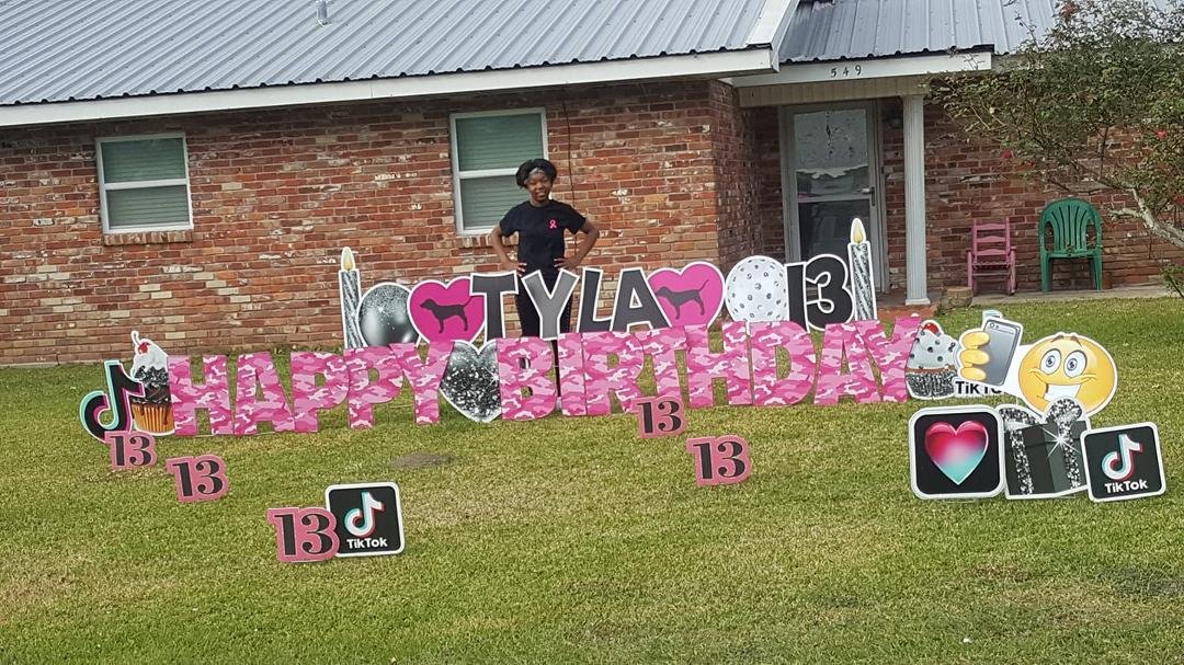 Happy Birthday to my beautiful granddaughter Tyla