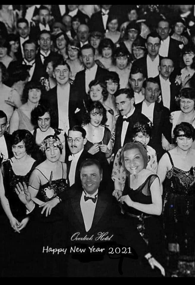 Happy New Years from the overlook hotel.