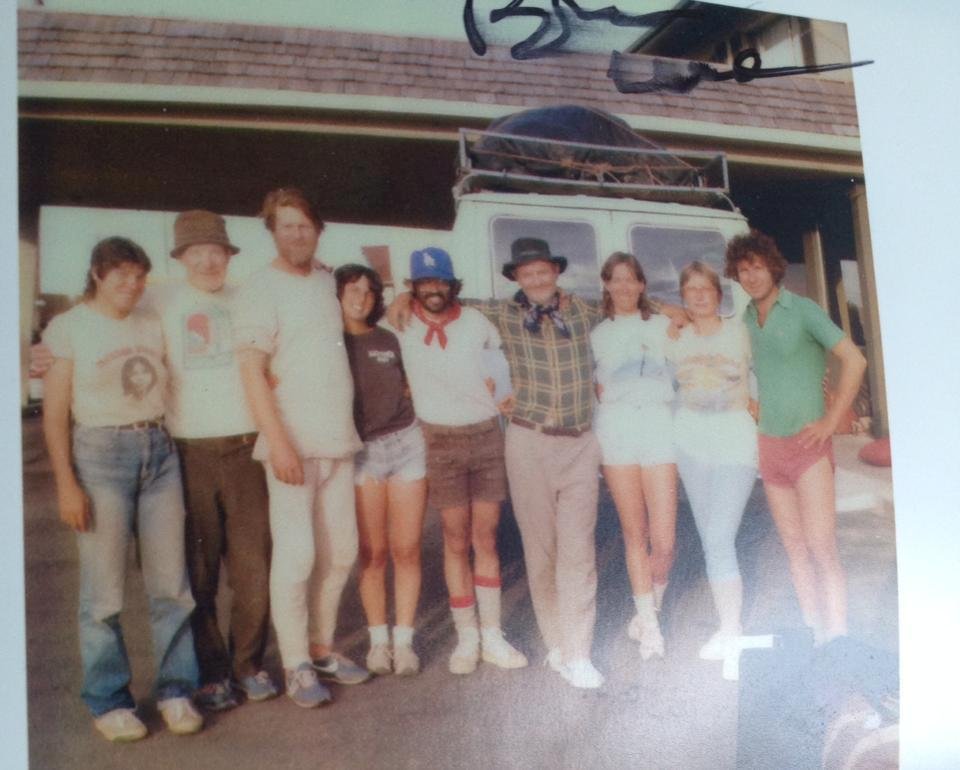 This is a picture from 1983 after a 10 day stint in the Colorado Rockies on outward bound with Brian Wilson. This is after 10 days of no shower. It snowed pretty much the whole time. Brrrrrr