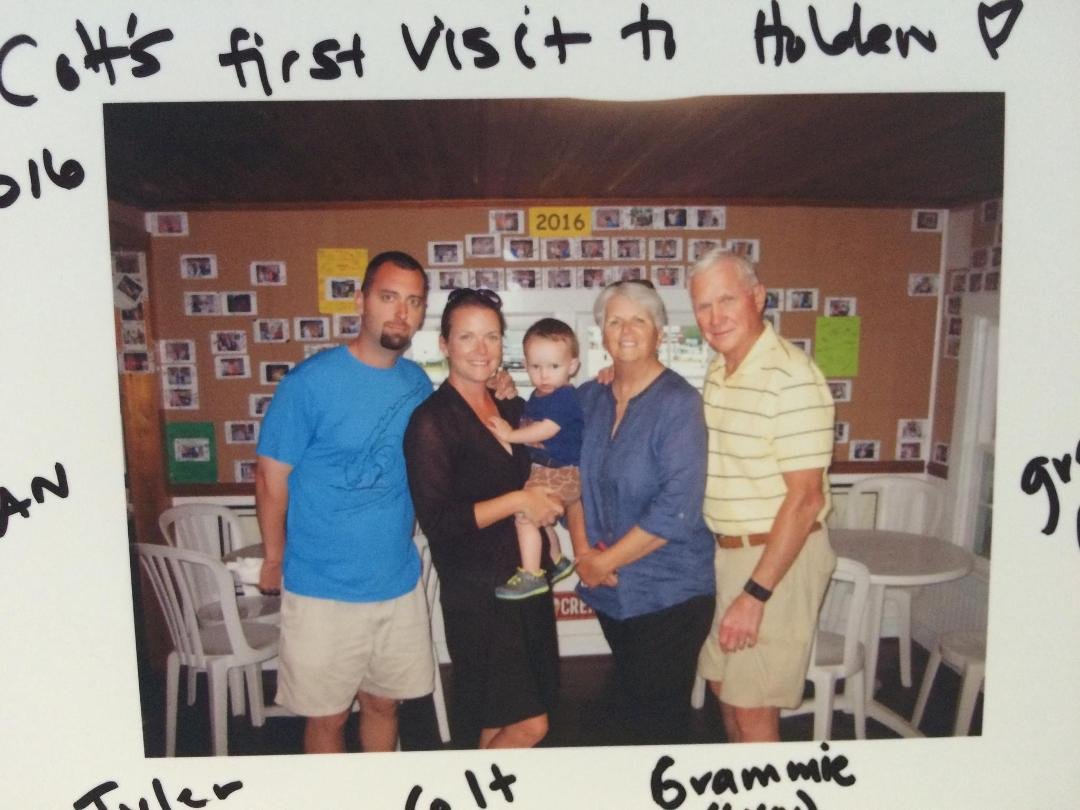 Colt's first visit to Fantasy Isle at Holden Beach