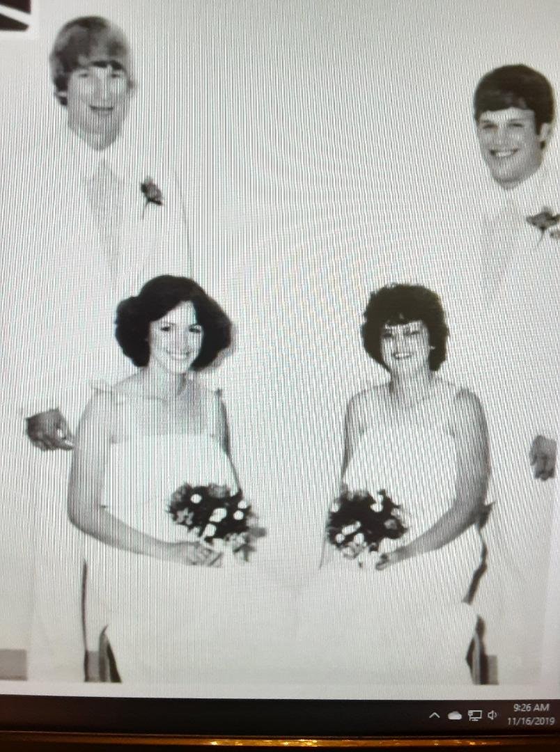 I find it ironic that almost 40 years after this photo was taken, the son of one of these sharp dressed fellows would score a TD in the championship game to beat the school this photo was taken at around 1979. Can you verif