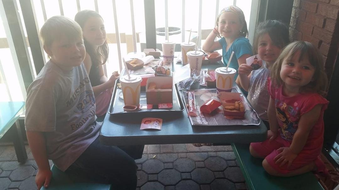 Out to lunch with this crew