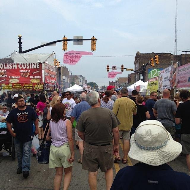 The crowd