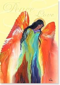 May all the Peace, Love that Christmas brings, come upon Angel wings..