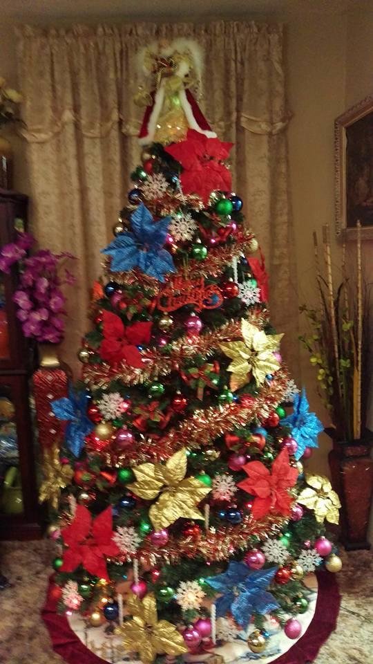 The Christmas tree that my wife put up
