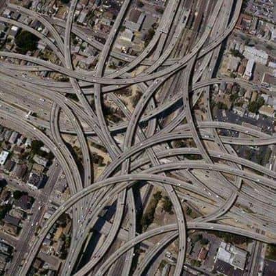 Ooops .... missed my exit. Dallas, Tx area traffic and roads..... I don’t know if this photo is actually in Dallas, it does say so on the Internet, but if it’s not it darn sure it could be.🤠👍