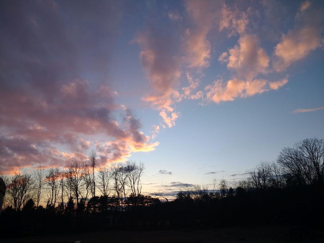 Evening sunset!