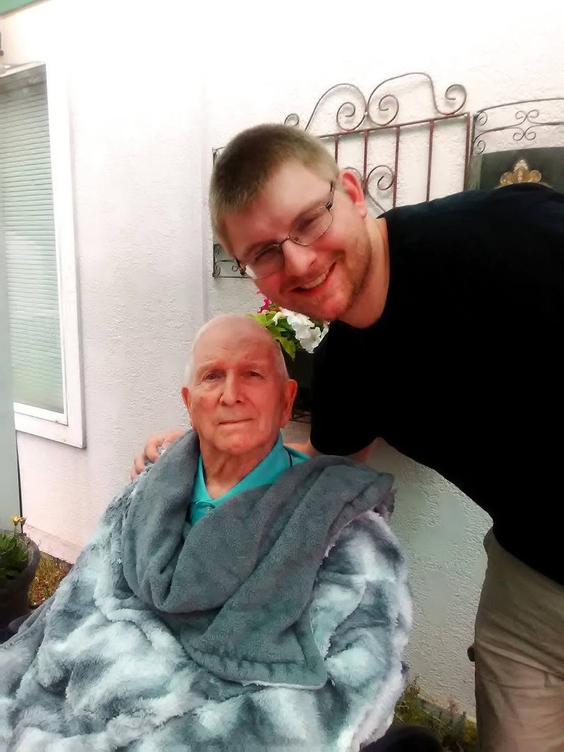 Grandpa & Cameron Bunch