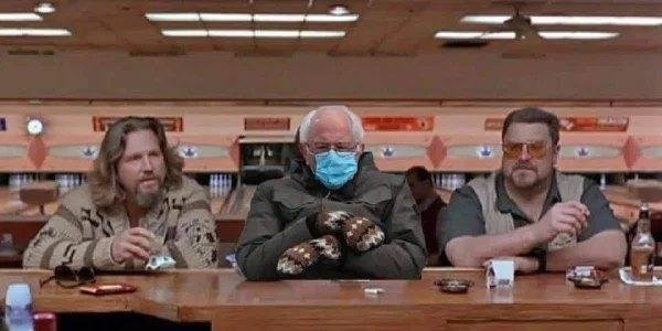 I have seen many Bernie Sanders meme's today but this one made me pass coffee through my nose.