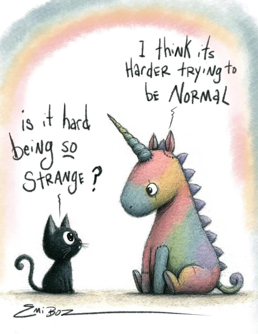 Yep.....normal is so overrated lol
