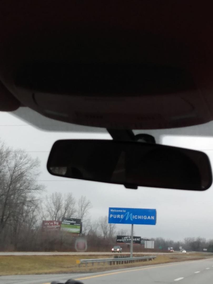 Back in michigan