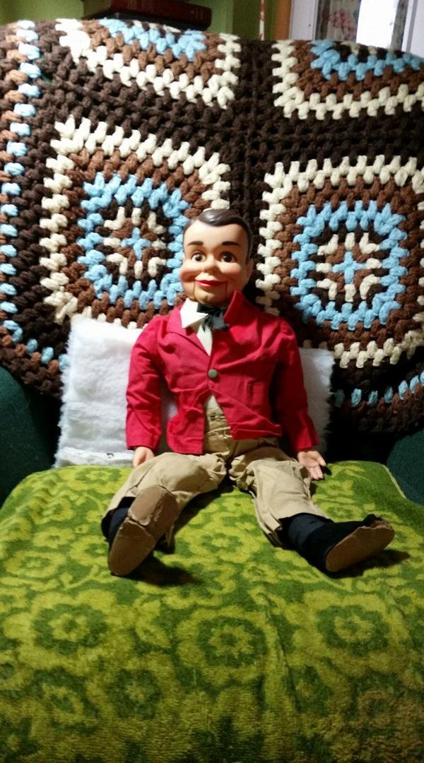 While down in Chariton working on my Aunt's estate, I came across my cousin's old ventriloquist dummy. His name is Stanley. My cousin doesn't remember whether he named him after me or if he just thought it was a funny name.