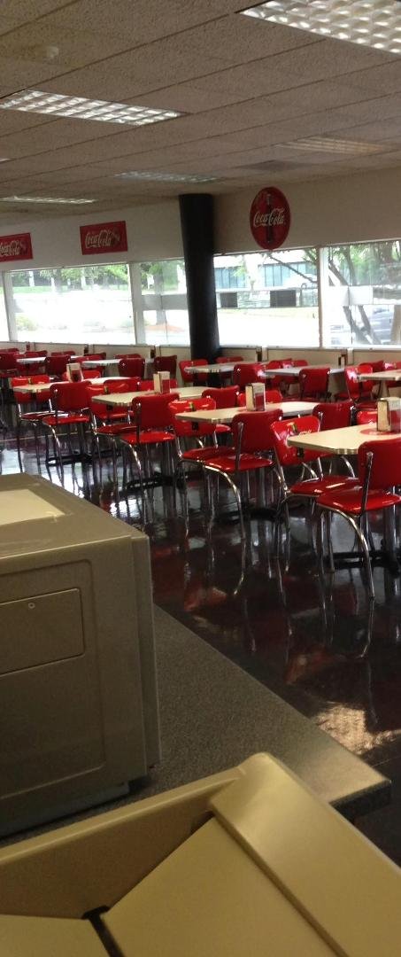 Coca Cola Corporate Offices - Southpark, NC. I would never leave the break room!