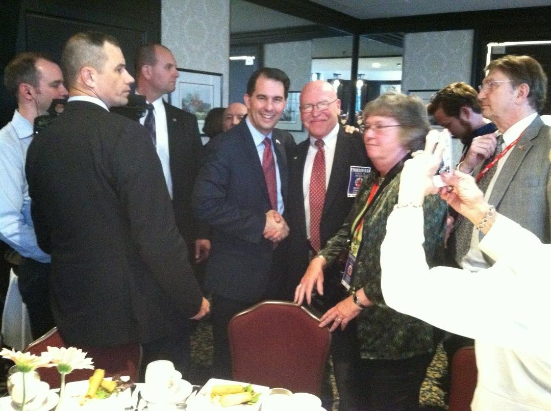 F.I.T.N. Summit. With Scott Walker.