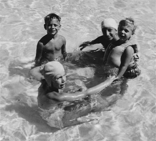 Happy Sibling Day! Here are the four Desman kids. I believe this would be about 1960. Miss you Steve. Love you, Katherine and Dean.
