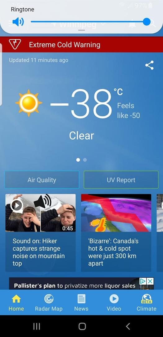 I'm glad this cold snap is almost over. Just a couple more days and it warms up again