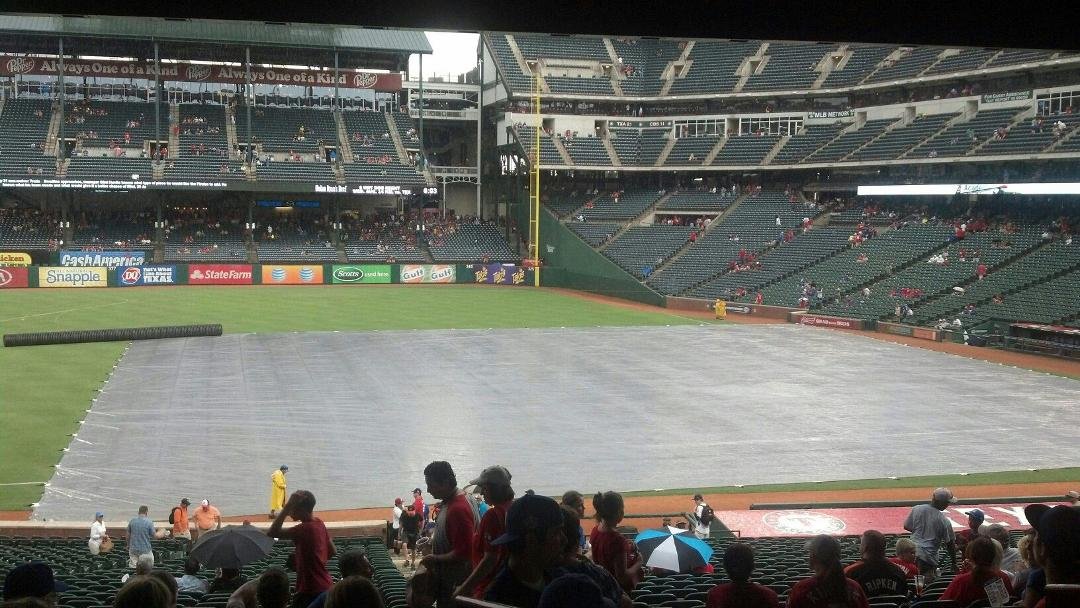 Rain delay?!