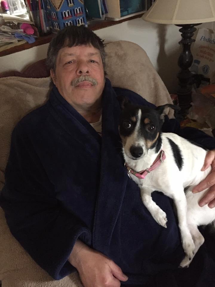 Daddy and Maddie chillin