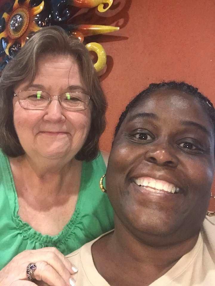 I had supper tonight with this Wonderful woman. This woman who for 11+ years worked beside me for NO pay. Who made my job easier, who helped me understand my clients better. This woman who was there for me through the good 