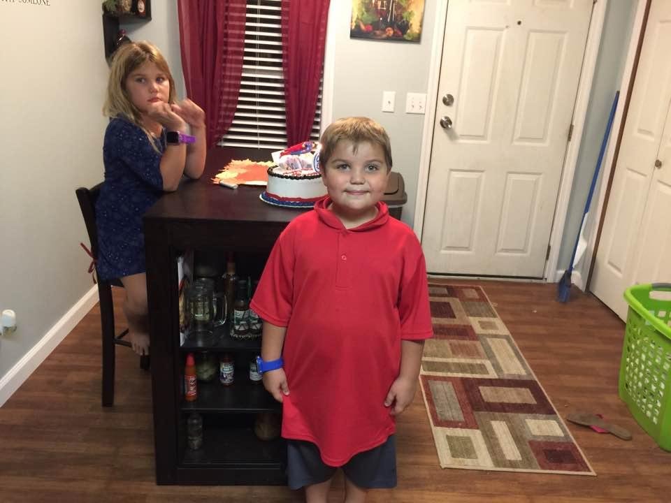 Happy birthday to my brycen big 6 six yr Old
Love you nana