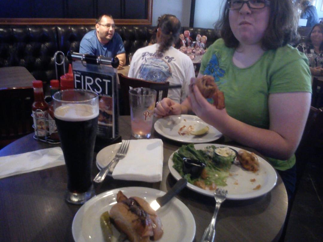 Happy Fathers day to me :) gettin our PBnJ on