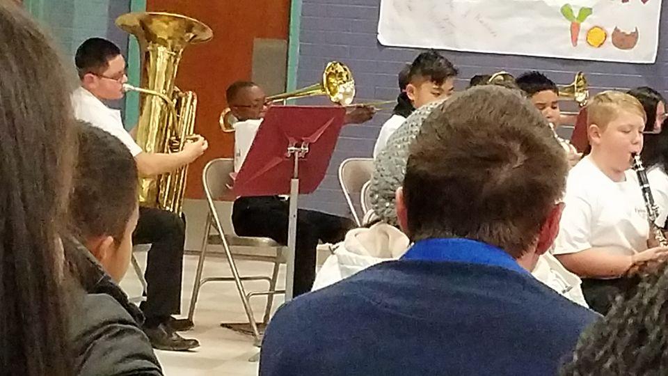 Eddie's 1st band concert