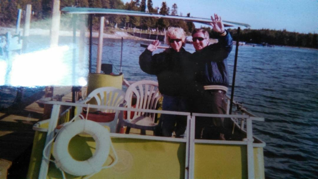 A great part of my past . With a very special someone , Drummond Island Michigan