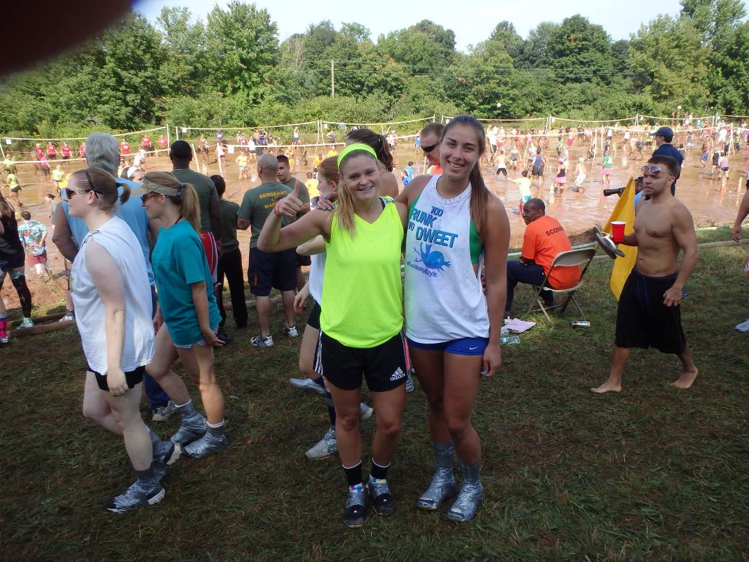 mud volleyball