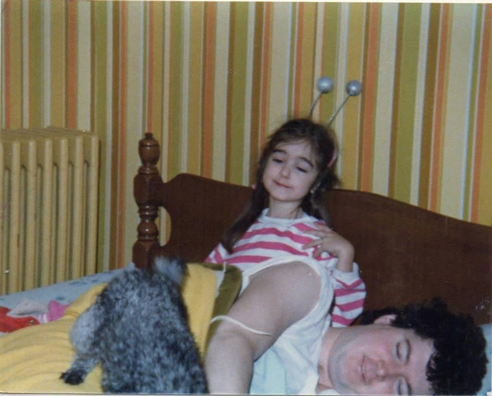 Thank God for the surgery that allowed my sister to live a normal life, deelie-bopper-free.