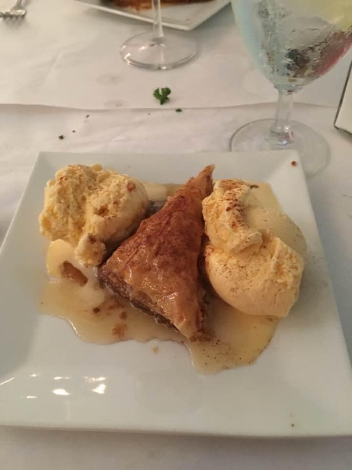 Can you say, Baklava a la mode?