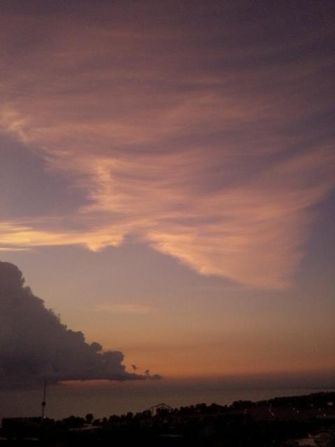 Gerald Scott's album, Storm moving in on Lake Erie