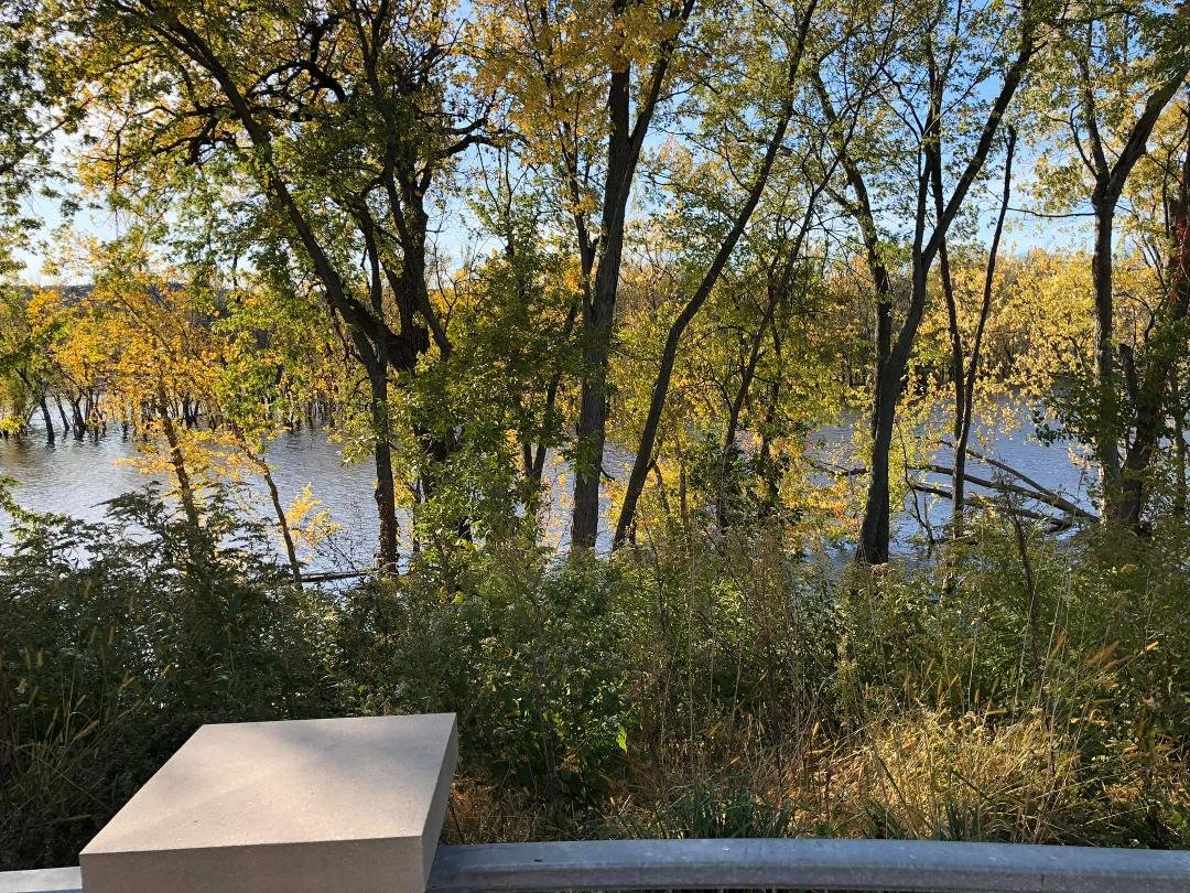 Mississippi River — crossing into La Crosse, WI.