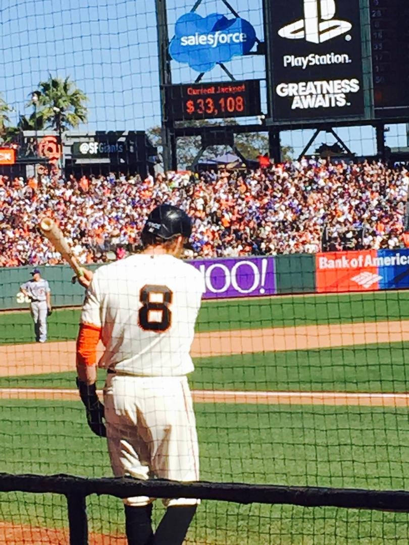 Great day in the city, Giants 3 Dodgers 0!