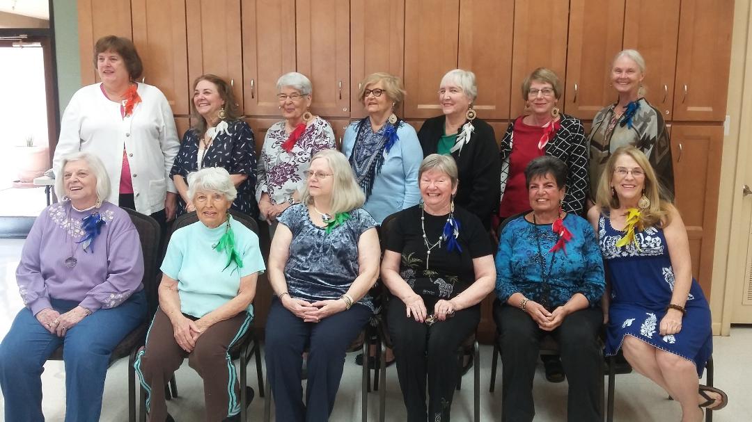 I facilitate a group that has been studying wisdom for 16 years here in lovely Sun Lakes, AZ.  These are many of the women who attending.  Dave Zapatka, another member of the group went on a trip to Brazil and sailed up the