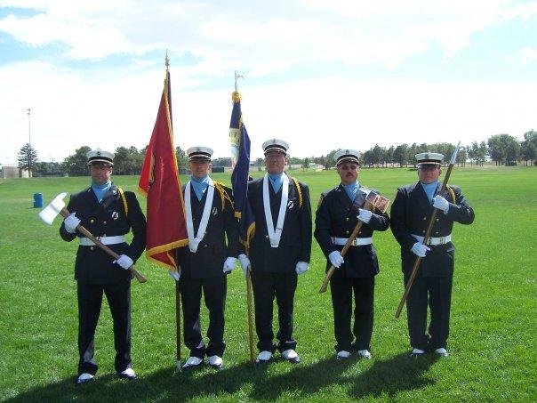 The Honor Guards first mission!