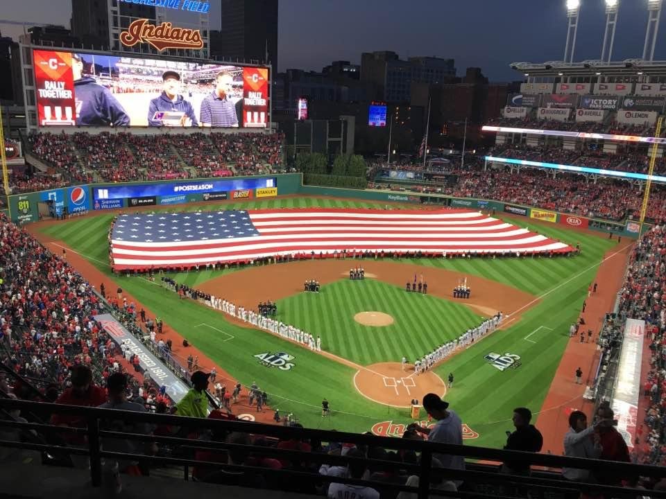 Ready for a Tribe victory. Great night for a game.