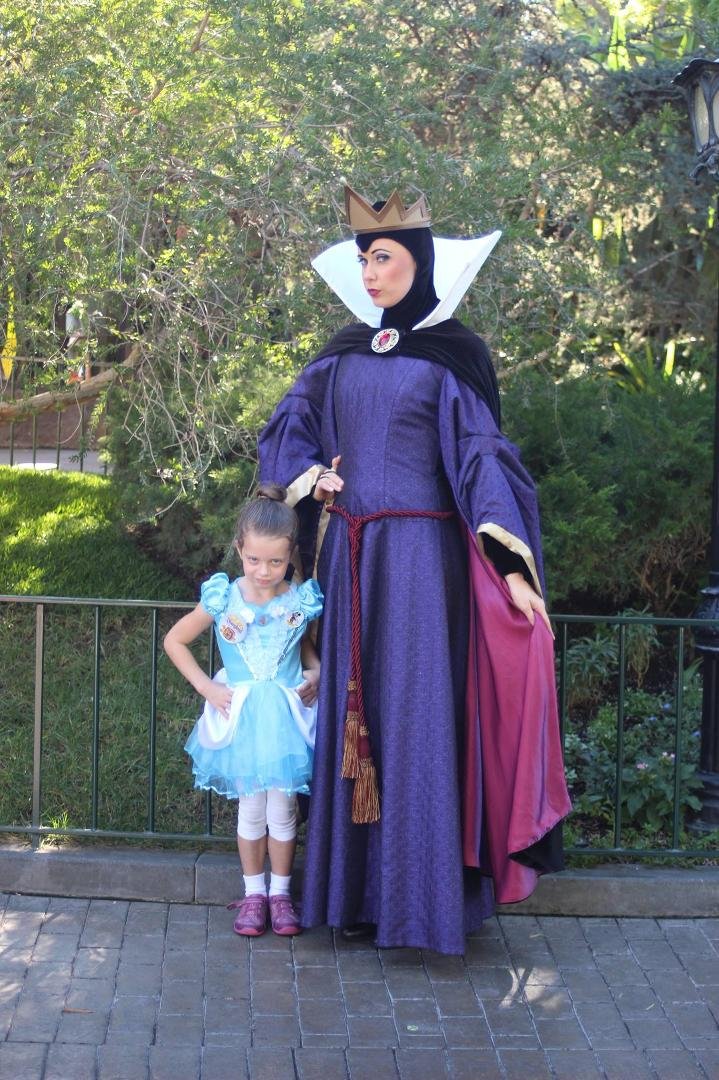 The evil queen had to have been my all time favorite of all the characters we saw.