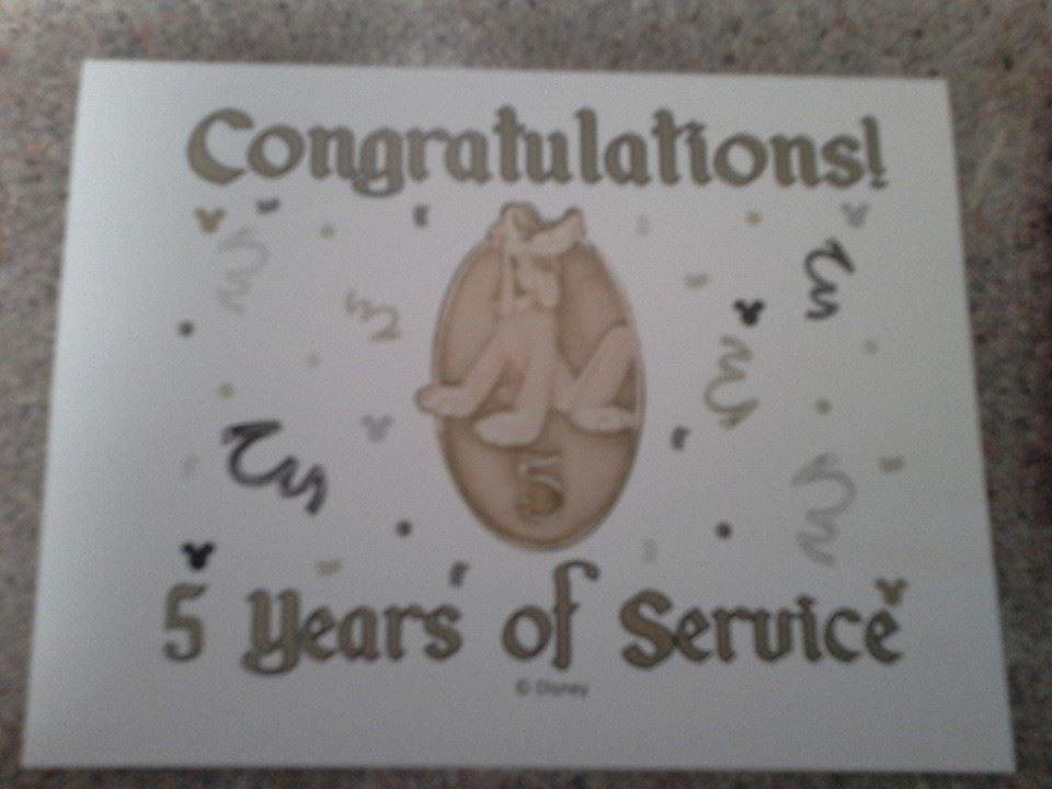5 years ago today I started my journey with Disney. Along with my friends Rookie,  Donna and Brittany!