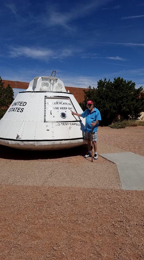 8/22/19 Jon at the Metaor Crater, AZ