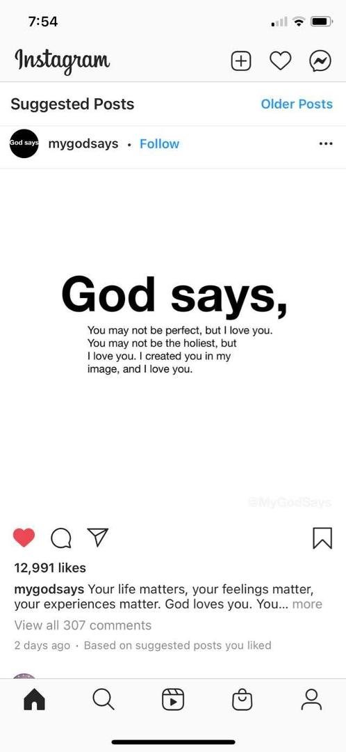 God Loves You! 😊