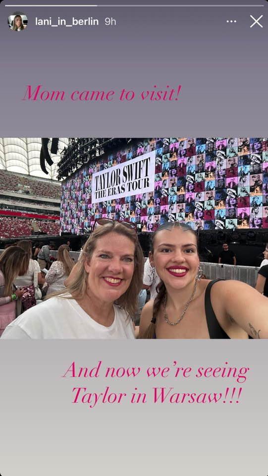 My girls made it to the Taylor Swift concert in Warsaw, Poland. They said it was, “really, really amazing!”. I miss them both but I’m so happy that we are blessed to be able to do things like this.