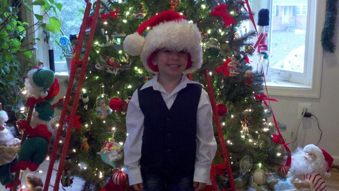 Getting ready to see Santa