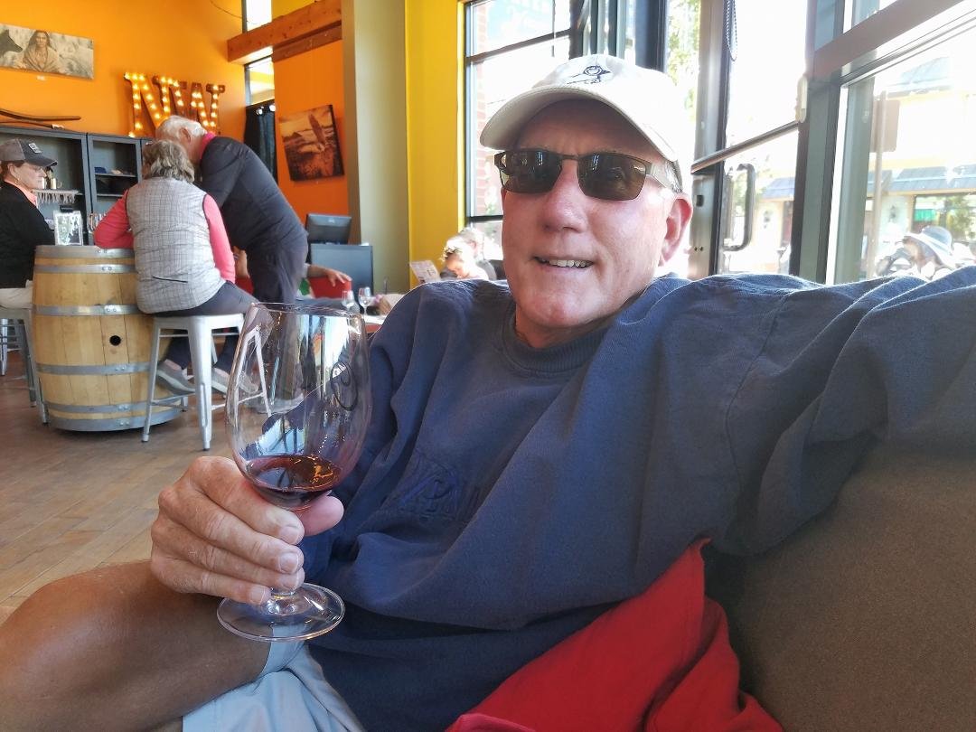 A little wine tasting at Naked Winery in Bend!