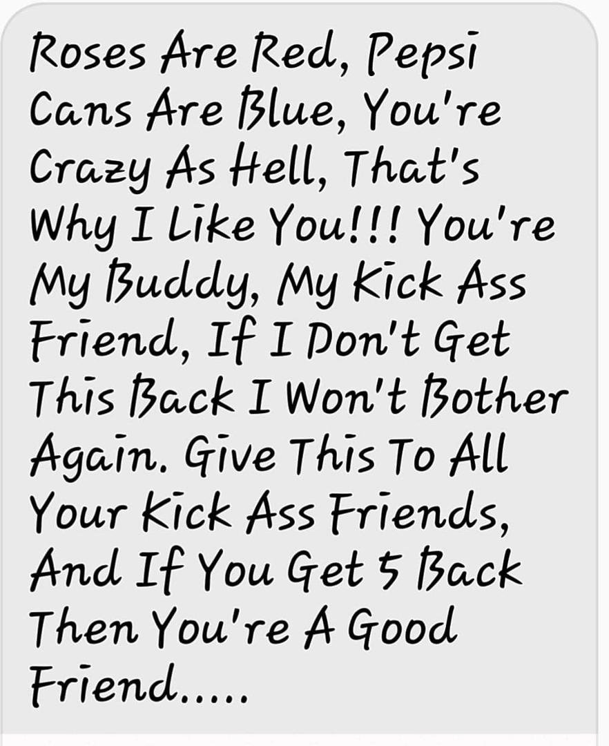 From one of my friends