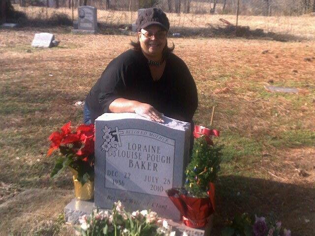 My mom and I on her birthday........