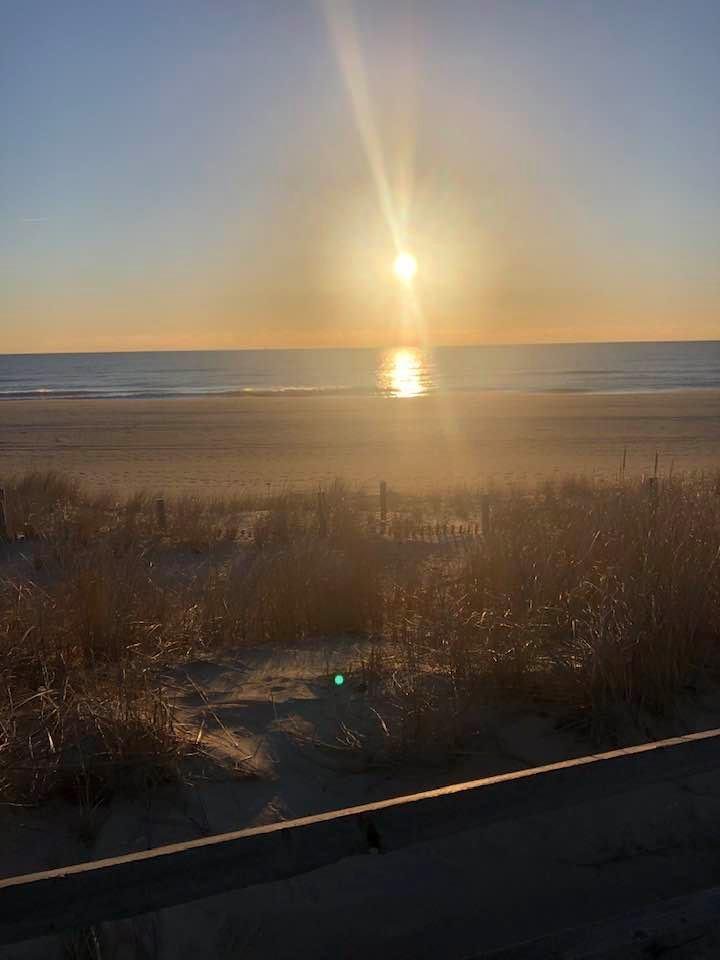 Sunrise. 11th Street in Ship Bottom.