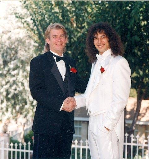 Before the event. It was a fun day. Many of us have been there, and many are no longer. I'm glad others are though. Wynne was the best man, and to this day I wouldn't have wanted anyone else in that role. 'twas only 3y