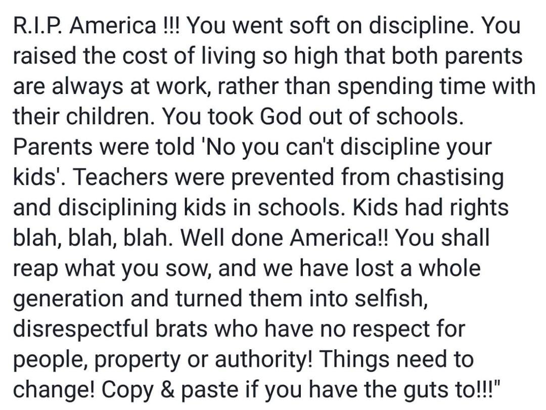 Right on !