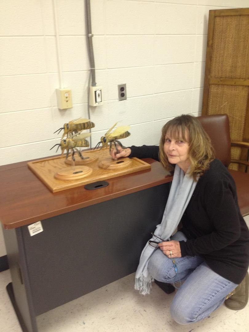 At my bee class